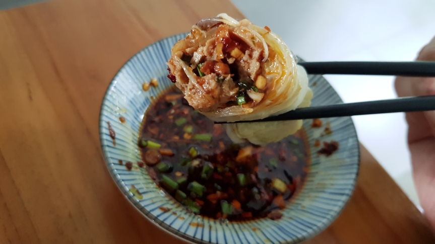 Meat Stuffed Cabbage Rolls (Chinese Style)
